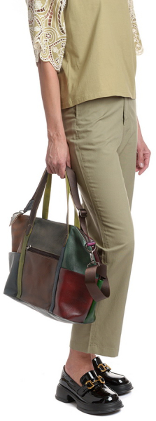 ЖЕНСКАЯ СУМКА НАТУРАЛЬНАЯ КОЖА KIKILOK КОРЕЯ