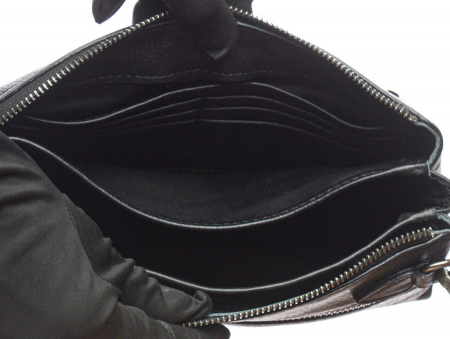 СУМКА ДЛЯ ДОКУМЕНТОВ (ПОШЕТ)  НАТУРАЛЬНАЯ КОЖА KIKI LOK ГОНКОНГ