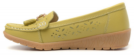 ЖЕНСКИЕ МОКАСИНЫ НАТУРАЛЬНАЯ КОЖА BINIFOOT/BNF ТАЙВАНЬ