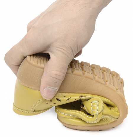 ЖЕНСКИЕ МОКАСИНЫ НАТУРАЛЬНАЯ КОЖА BINIFOOT/BNF ТАЙВАНЬ