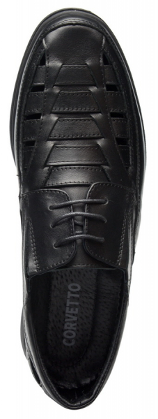 МУЖСКИЕ ЛЕТНИЕ ПОЛУБОТИНКИ НАТУРАЛЬНАЯ КОЖА CORVETTO ИТАЛИЯ