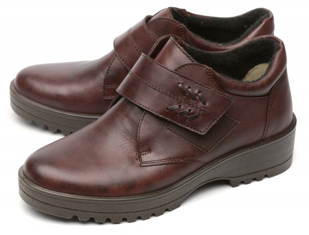 ЖЕНСКИЕ ПОЛУБОТИНКИ НАТУРАЛЬНАЯ КОЖА / БАЙКА МАРКО БЕЛАРУСЬ