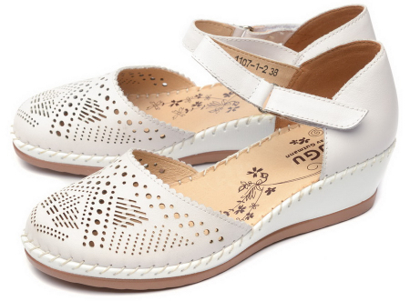 ЖЕНСКИЕ БОСОНОЖКИ НАТУРАЛЬНАЯ КОЖА GUGU ГЕРМАНИЯ