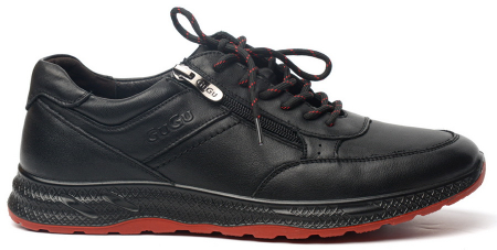 МУЖСКИЕ ПОЛУСПОРТИВНЫЕ ПОЛУБОТИНКИ НАТУРАЛЬНАЯ КОЖА GUGU ГЕРМАНИЯ