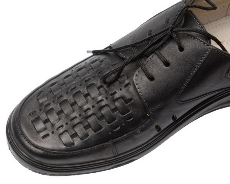 МУЖСКИЕ ПОЛУБОТИНКИ ЛЕТНИЕ НАТУРАЛЬНАЯ КОЖА НИКС РОССИЯ