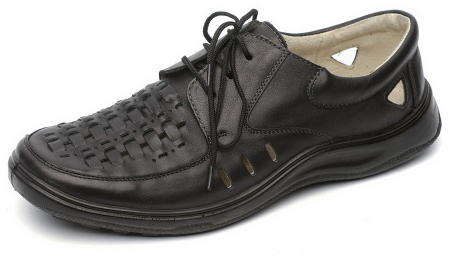 МУЖСКИЕ ПОЛУБОТИНКИ ЛЕТНИЕ НАТУРАЛЬНАЯ КОЖА НИКС РОССИЯ