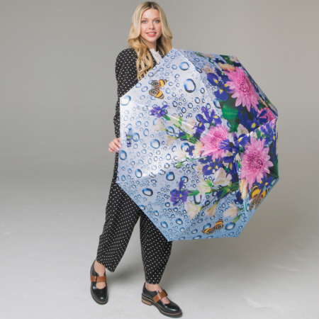 ЗОНТ ЖЕНСКИЙ АВТОМАТ FLIORAJ