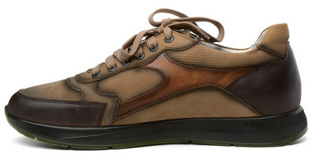 МУЖСКИЕ ПОЛУБОТИНКИ ПОЛУСПОРТИВНЫЕ НАТУРАЛЬНАЯ КОЖА CORVETTO ИТАЛИЯ