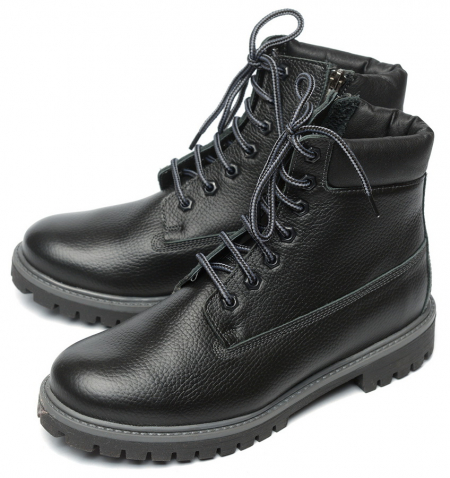 МУЖСКИЕ БОТИНКИ НАТУРАЛЬНАЯ КОЖА / ШЕРСТЬ CORVETTO