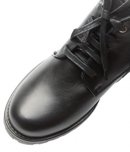 ЖЕНСКИЕ БОТИНКИ НАТУРАЛЬНАЯ КОЖА /ШЕРСТЬ РОССИЯ