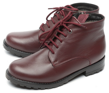 ЖЕНСКИЕ БОТИНКИ НАТУРАЛЬНАЯ КОЖА /ШЕРСТЬ РОССИЯ