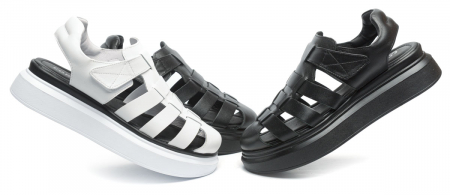 ЖЕНСКИЕ БОСОНОЖКИ НАТУРАЛЬНАЯ КОЖА CORVETTO ИТАЛИЯ