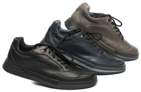 МУЖСКИЕ ПОЛУБОТИНКИ ПОЛУСПОРТИВНЫЕ НАТУРАЛЬНАЯ КОЖА CORVETTO ИТАЛИЯ