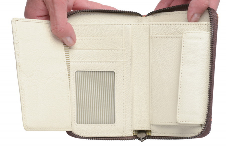 ЖЕНСКИЙ КОШЕЛЕК НАТУРАЛЬНАЯ КОЖА КОРЕЯ