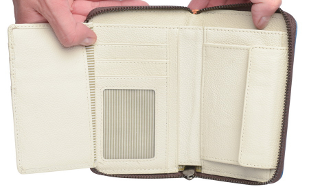 ЖЕНСКИЙ КОШЕЛЕК НАТУРАЛЬНАЯ КОЖА КОРЕЯ