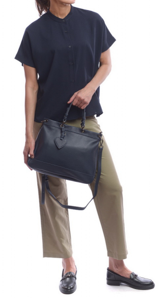 ЖЕНСКАЯ СУМКА НАТУРАЛЬНАЯ КОЖА  KIKILOK КОРЕЯ