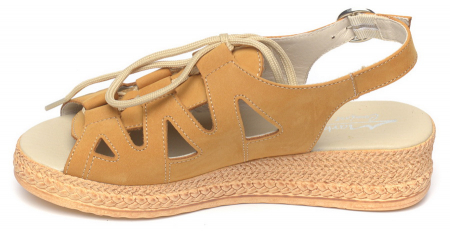 ЖЕНСКИЕ БОСОНОЖКИ НАТУРАЛЬНАЯ КОЖА (НУБУК)  МАРКО БЕЛАРУСЬ