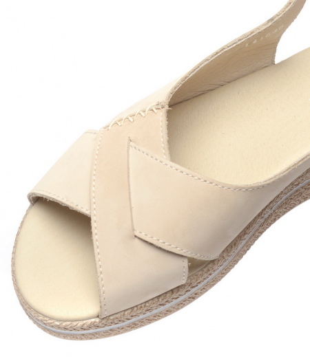 ЖЕНСКИЕ БОСОНОЖКИ НАТУРАЛЬНАЯ КОЖА (НУБУК)  МАРКО БЕЛАРУСЬ