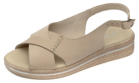 ЖЕНСКИЕ БОСОНОЖКИ НАТУРАЛЬНАЯ КОЖА (НУБУК)  МАРКО БЕЛАРУСЬ