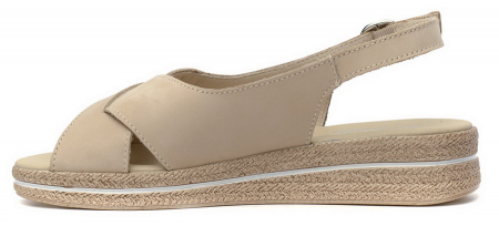 ЖЕНСКИЕ БОСОНОЖКИ НАТУРАЛЬНАЯ КОЖА (НУБУК)  МАРКО БЕЛАРУСЬ