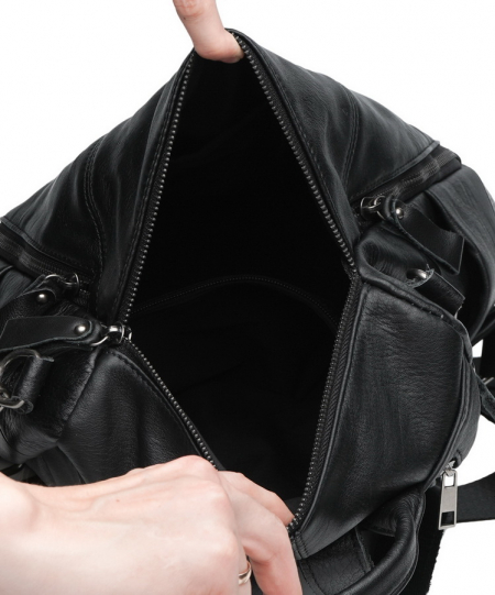 РЮКЗАК НАТУРАЛЬНАЯ КОЖА KIKILOK КОРЕЯ