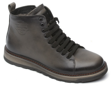 МУЖСКИЕ БОТИНКИ НАТУРАЛЬНАЯ КОЖА / ШЕРСТЬ CORVETTO