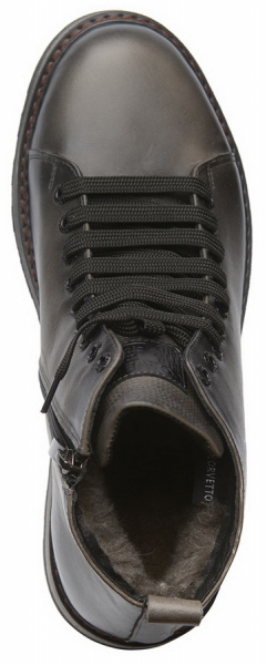 МУЖСКИЕ БОТИНКИ НАТУРАЛЬНАЯ КОЖА / ШЕРСТЬ CORVETTO