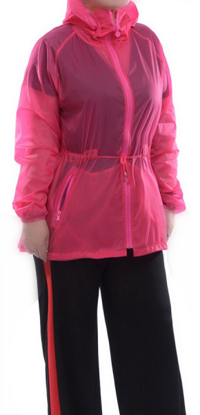 ВЕТРОВКА ЖЕНСКАЯ УДЛИНЕННАЯ  XL(46)-8XL(60) HONG KONG