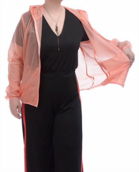 ВЕТРОВКА ЖЕНСКАЯ УДЛИНЕННАЯ  XL(46)-8XL(60) HONG KONG