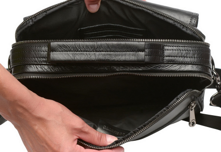 МУЖСКАЯ СУМКА НАТУРАЛЬНАЯ КОЖА CORVETTO