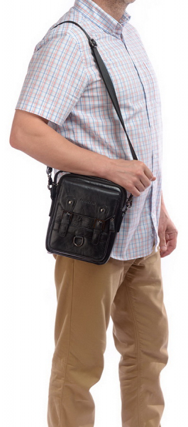 МУЖСКАЯ СУМКА НАТУРАЛЬНАЯ КОЖА CORVETTO