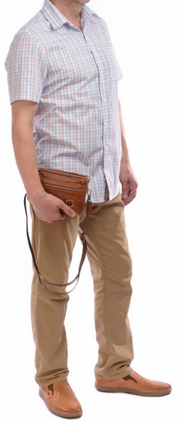 МУЖСКАЯ СУМКА НАТУРАЛЬНАЯ КОЖА CORVETTO