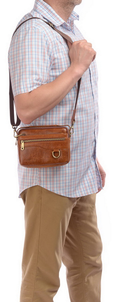 МУЖСКАЯ СУМКА НАТУРАЛЬНАЯ КОЖА CORVETTO