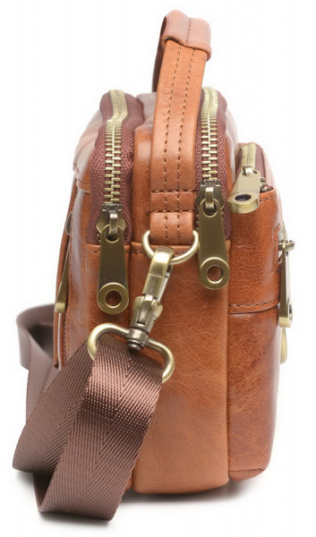 МУЖСКАЯ СУМКА НАТУРАЛЬНАЯ КОЖА CORVETTO