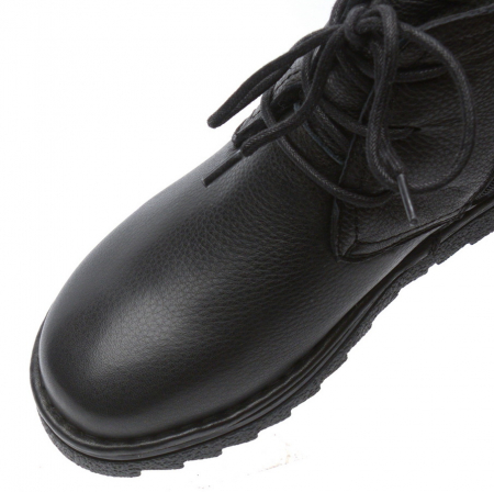 ЖЕНСКИЕ БОТИНКИ НАТУРАЛЬНАЯ КОЖА НАТУРАЛЬНЫЙ МЕХ GUGU ГЕРМАНИЯ