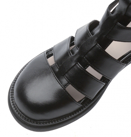 ЖЕНСКИЕ БОСОНОЖКИ КОМПОЗИЦИОННАЯ КОЖА GUGU ГЕРМАНИЯ