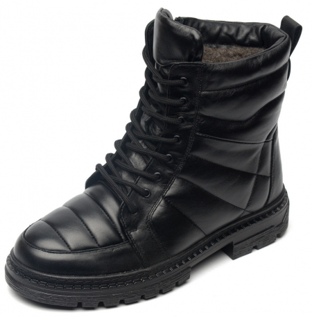 МУЖСКИЕ БОТИНКИ НАТУРАЛЬНАЯ КОЖА / ШЕРСТЬ CORVETTO