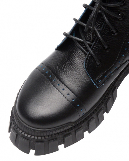 ЖЕНСКИЕ БОТИНКИ НАТУРАЛЬНАЯ КОЖА / НАТУРАЛЬНЫЙ МЕХ CORVETTO ИТАЛИЯ