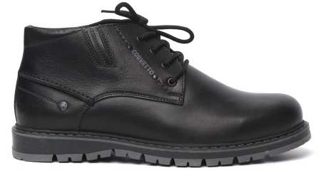 МУЖСКИЕ БОТИНКИ НАТУРАЛЬНАЯ КОЖА / ШЕРСТЬ CORVETTO