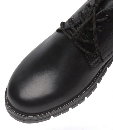 МУЖСКИЕ БОТИНКИ НАТУРАЛЬНАЯ КОЖА / ШЕРСТЬ CORVETTO