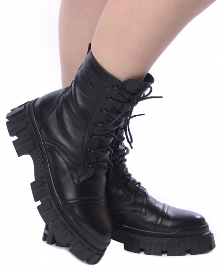 ЖЕНСКИЕ БОТИНКИ НАТУРАЛЬНАЯ КОЖА / НАТУРАЛЬНЫЙ МЕХ CORVETTO ИТАЛИЯ