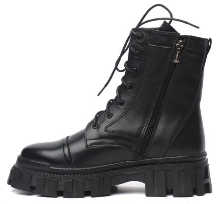 ЖЕНСКИЕ БОТИНКИ НАТУРАЛЬНАЯ КОЖА / НАТУРАЛЬНЫЙ МЕХ CORVETTO ИТАЛИЯ