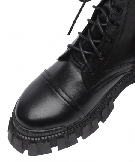 ЖЕНСКИЕ БОТИНКИ НАТУРАЛЬНАЯ КОЖА / НАТУРАЛЬНЫЙ МЕХ CORVETTO ИТАЛИЯ