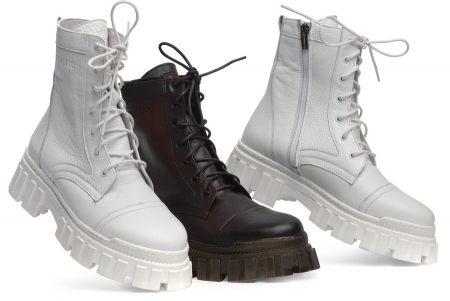 ЖЕНСКИЕ БОТИНКИ НАТУРАЛЬНАЯ КОЖА / НАТУРАЛЬНЫЙ МЕХ CORVETTO ИТАЛИЯ