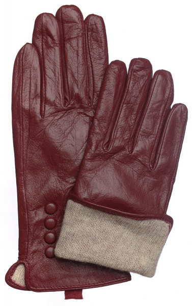ЖЕНСКИЕ ПЕРЧАТКИ ОВЕЧЬЯ КОЖА / ШЕРСТЬ