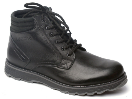 МУЖСКИЕ БОТИНКИ НАТУРАЛЬНАЯ КОЖА / ШЕРСТЬ CORVETTO