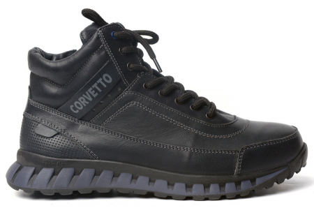 МУЖСКИЕ БОТИНКИ НАТУРАЛЬНАЯ КОЖА / ШЕРСТЬ CORVETTO