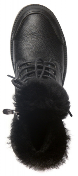 ЖЕНСКИЕ БОТИНКИ НАТУРАЛЬНАЯ КОЖА НАТУРАЛЬНЫЙ МЕХ GUGU ГЕРМАНИЯ