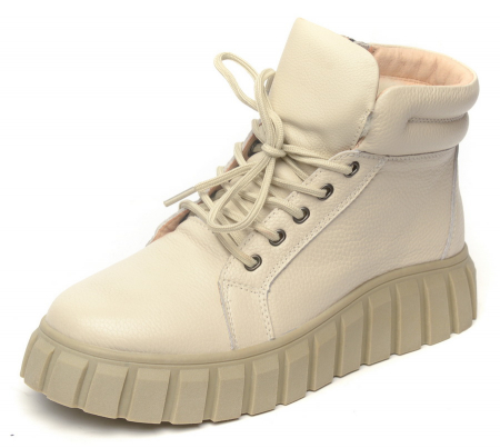 ЖЕНСКИЕ БОТИНКИ НАТУРАЛЬНАЯ КОЖА /   НАТУРАЛЬНЫЙ МЕХ GUGU ГЕРМАНИЯ