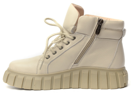 ЖЕНСКИЕ БОТИНКИ НАТУРАЛЬНАЯ КОЖА /   НАТУРАЛЬНЫЙ МЕХ GUGU ГЕРМАНИЯ